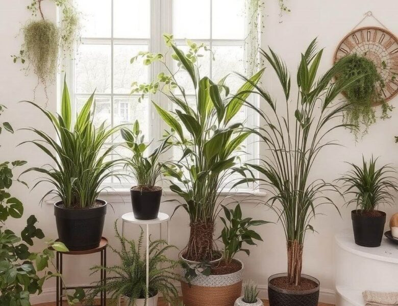 Modne rośliny doniczkowe do nowoczesnego salonu – 10 inspiracji aranżacji